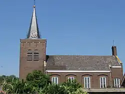 L'église d'Ellewoutsdijk.
