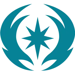 Symbole vert représentant une sorte de rond dans lequel figure une étoile verte.