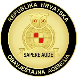 Emblème de l'Obavještajna agencija