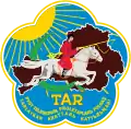 Blason de la République populaire de Tannou-Touva de 1935 à 1941.