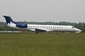 Embraer 145LR immatriculé F-HBPE