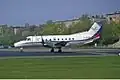 Embraer 120 RT d'Air Exel G-EXEL en avril 1991 à Berlin (Allemagne)
