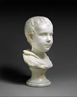 Buste d’Émile, 1877-1878 par Paul GauguinMetropolitan Museum of Art.