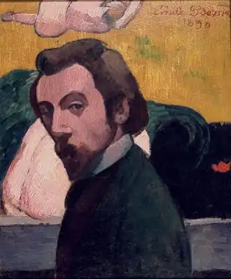 Émile Bernard, Autoportrait (1890)