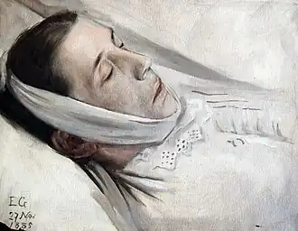 Emilie Sohn, par Eduard Gebhardt, 1885