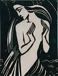 Die Frau, vers 1920.