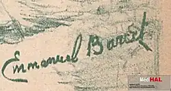 signature d'Emmanuel Barcet