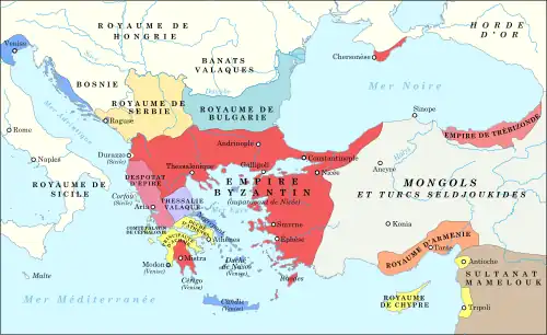 empire byzantin sous Michel VIII