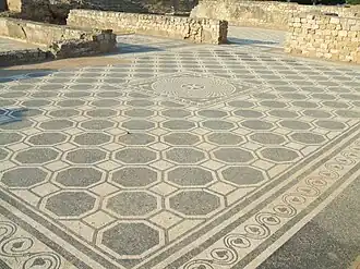 Domus 1 : mosaïques du secteur nord