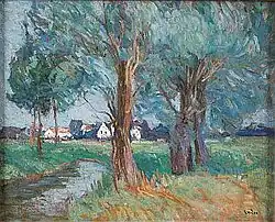 Paysage avec maisons (Tájkép házakkal)