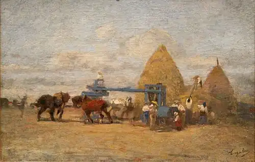 La Moisson, musée des beaux-arts de Marseille.