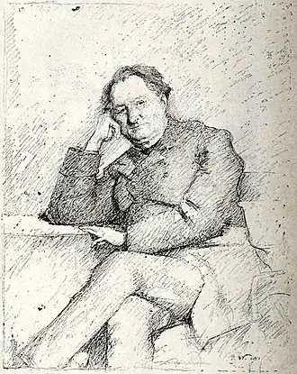 Portrait de M. Engel Dollfus (1881), lithographie.