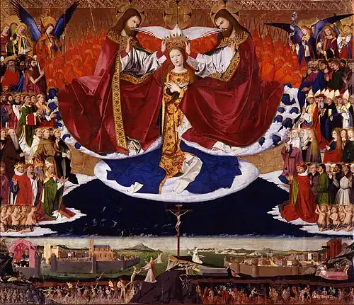 Couronnement de la Vierge.