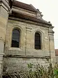 Sacristie, côté est.