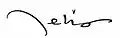 Signature de Enrico Celio