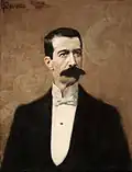 Portrait du Dr Borges de Medeiros par Enrico Ravetta au Musée de Porto Alegre au Brésil.
