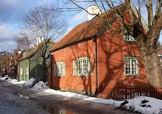 Småhus, Magnebergsvägen.