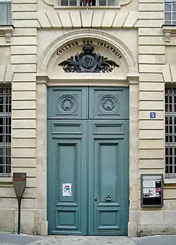 L'ancien collège des Irlandais.