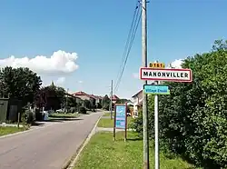 Entrée de Manonviller.