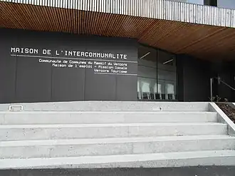 Entrée de la CCMV à Villard-de-Lans
