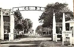 Entrée du camp 1963-66