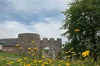 Entrée du château.