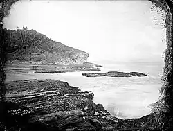 Entrée d'Apolima, côté gauche.