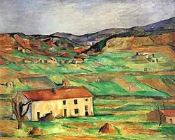 « Environs de Gardanne », 1886-1890, 60 × 73&nbsp;cm, collection particulière.