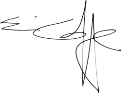 Signature de Eoin Colfer