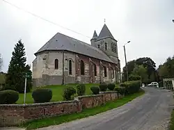 Chevet de l'église.