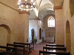 Intérieur de la chapelle Sainte-Marguerite.