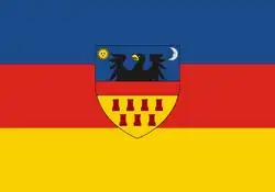 Drapeau de la principauté de Transylvanie.