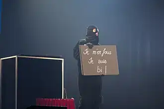 Bernard (alias Calista Sinclair), en juillet 2012.