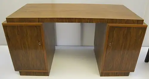 Bureau créé par Erich Dieckmann (v. 1924).