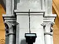 Chapelle de la Vierge, supports du 1er doubleau.