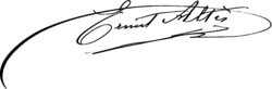signature d'Ernest Altès