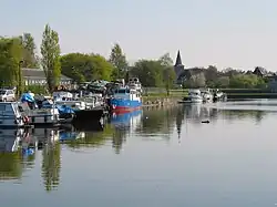 Le port de plaisance de Erquelinnes.