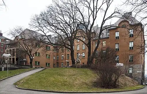 L'ancien hôpital en 2014.