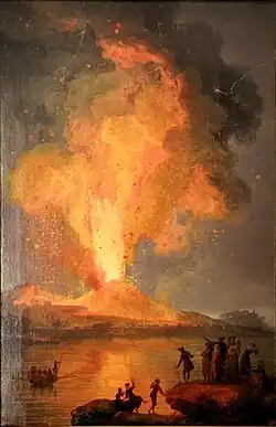 Éruption du Vésuve, 1785 – Musée d'Art de Toulon, Toulon.