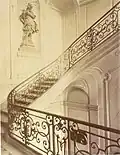 Escalier de l'hôtel.