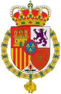 Blason du roi Philippe VI d'Espagne.