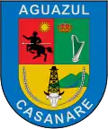 Blason de Aguazul
