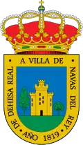 Blason de Navas del Rey