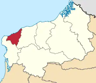 Localisation de Canton d'Atacames