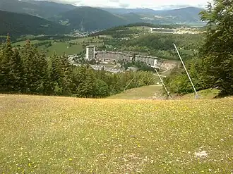 La piste Cerf Rouge en 2011.