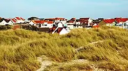 Les dunes au nord de la station.