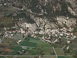 Vue du vieux village d'Espinasses.