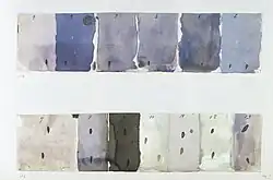 observation des effets de la lumière sur différents papiers