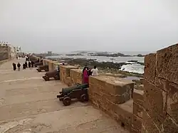 Fortifications d'Essaouira. Canons portugais.