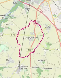 Avec les communes environnantes